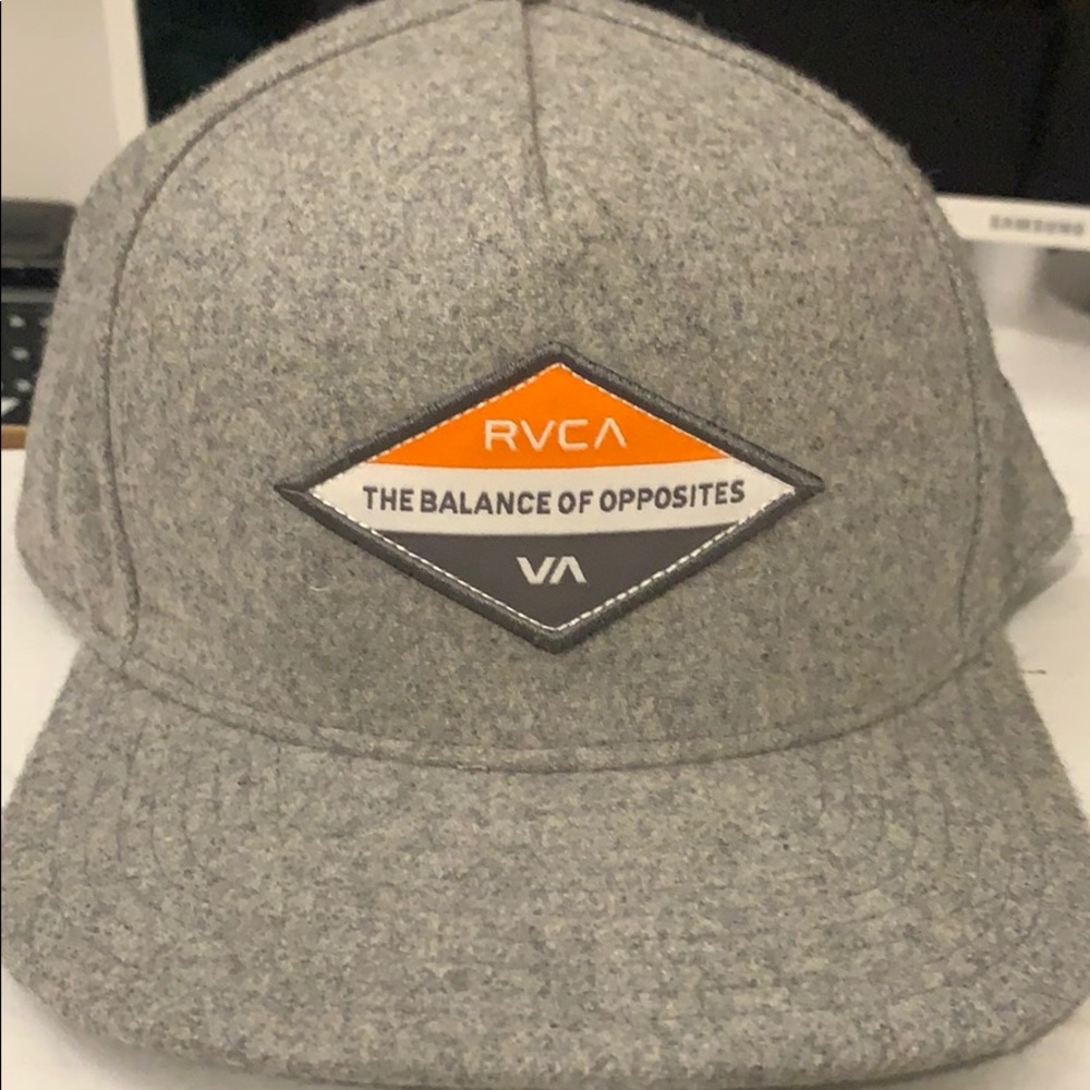 RVCA Grey SnapBack Hat